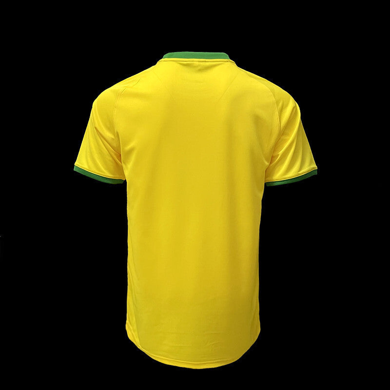 Football Shirt Brazil Home 1970 Retro back