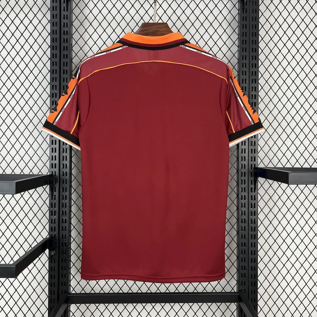 Football Shirt AS Roma Home 98-99 Retro back