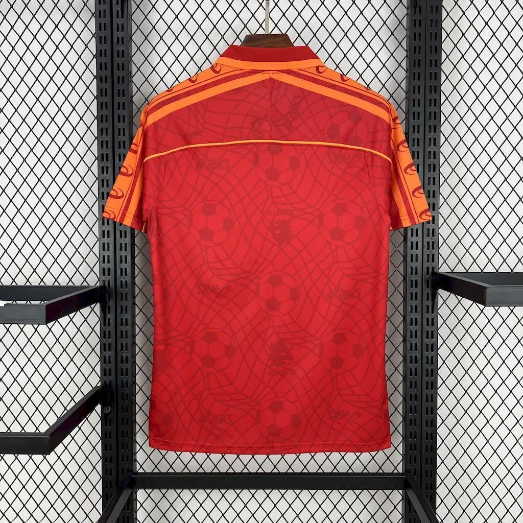 Football Shirt AS Roma Home 95-96 Retro back
