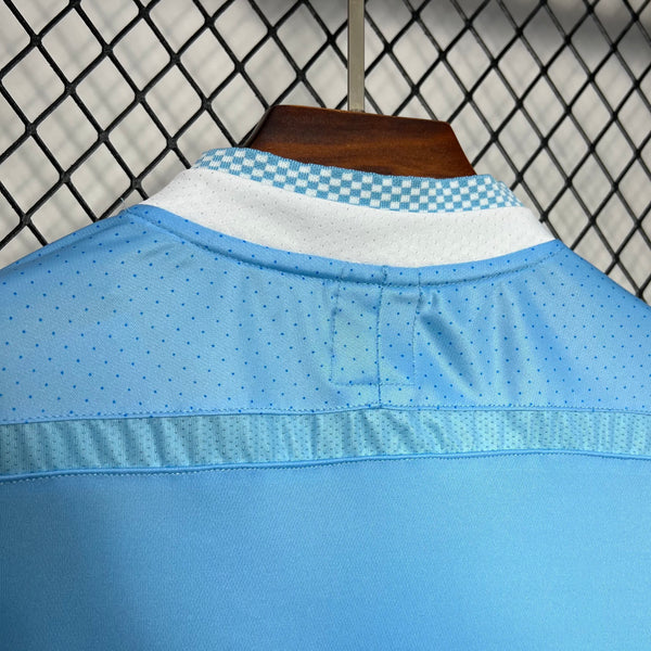 Football Shirt Manchester City Home 11-12 Retro back