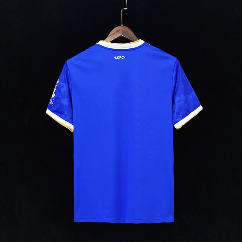 Football Shirt Leicester City Home 21-22 back