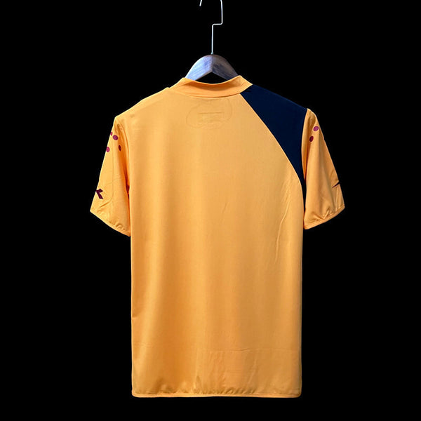 Football Shirt AS Roma Yellow 05-06 Retro back