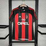 Football Shirt AC Milan Home 00-02 Retro extra 1