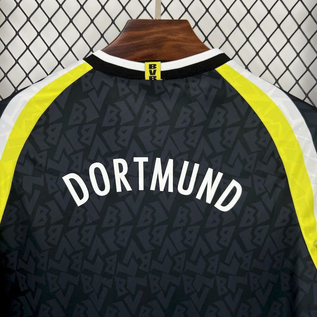 Football Shirt Borussia Dortmund Away 95-96 Long Sleeves Retro extra 1
