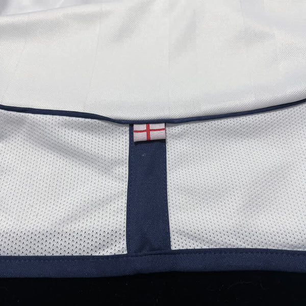 Football Shirt England Home 02-03 Retro back