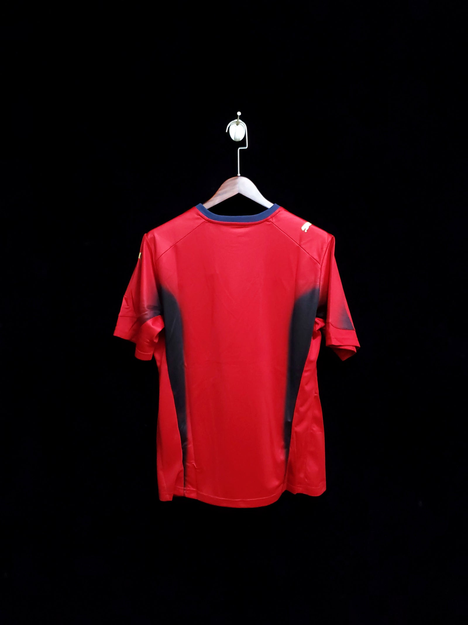 Football Shirt Italy Goalkeeper Red 2006 Retro back