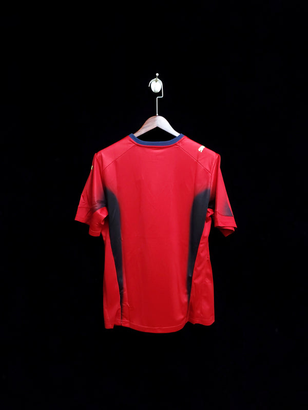 Football Shirt Italy Goalkeeper Red 2006 Retro back