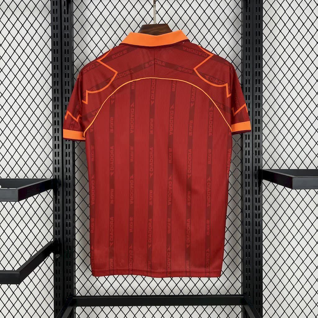 Football Shirt AS Roma Home 99-00 Retro back