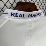 Football Shirt Real Madrid Home 94-96 Long Sleeve Retro extra 1