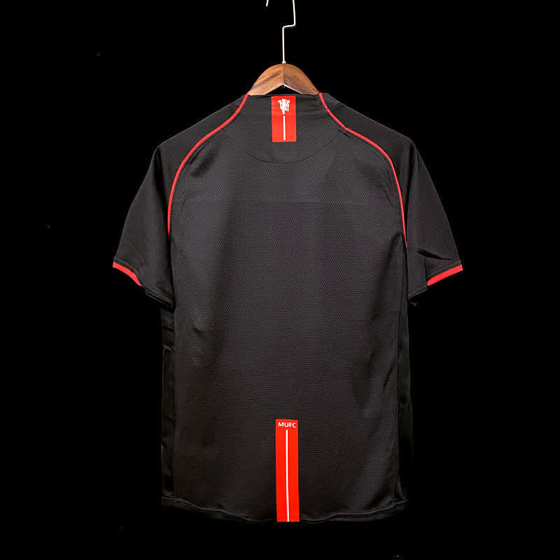 Football Shirt Manchester United Away 07-08 Retro back