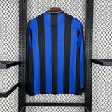 Football Shirt Inter Milan Home 09-10 Long Sleeves Retro back