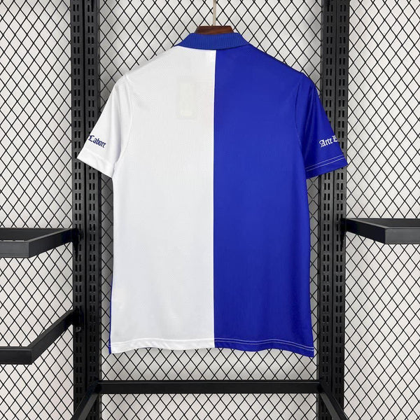 Football Shirt Blackburn Rovers Home 94-95 Retro back