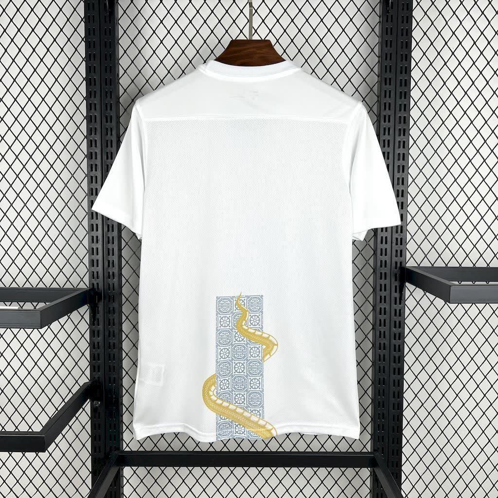 Football Shirt Tottenham Hotspur White Gold Snake Edition 25-26 back
