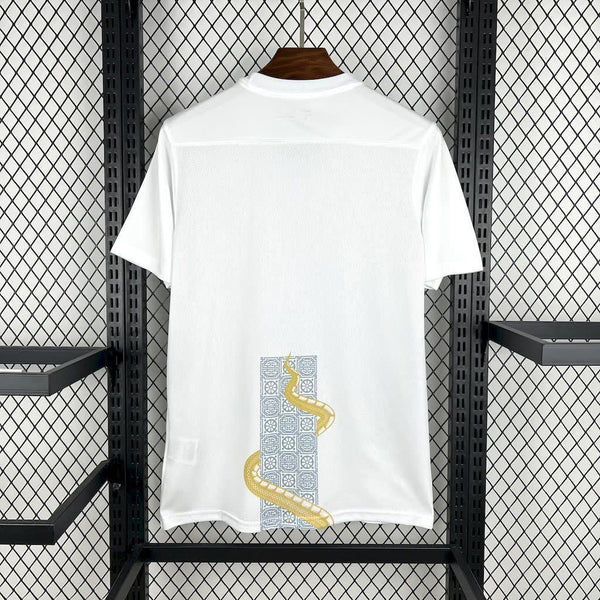 Football Shirt Tottenham Hotspur White Gold Snake Edition 25-26 back