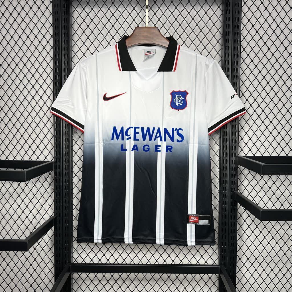 Football Shirt Rangers Away 97-99 Retro back