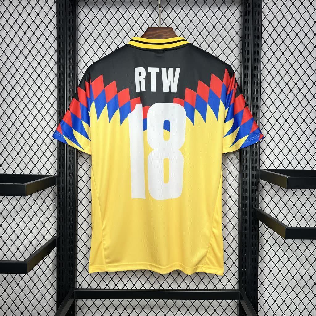 Football Shirt Club America Home 95-96 Retro back