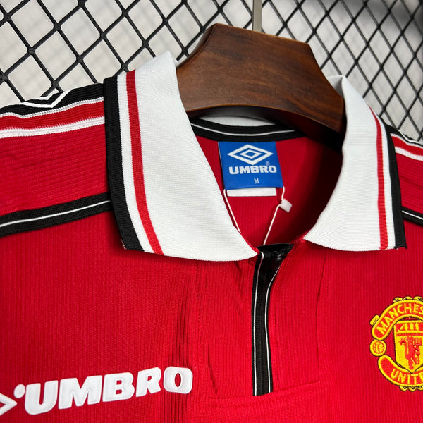 Football Shirt Manchester United Home 98-99 Retro back