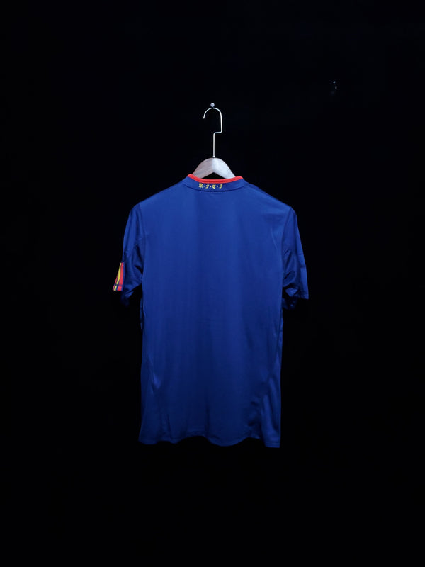Football Shirt Spain Away 2010 Retro back