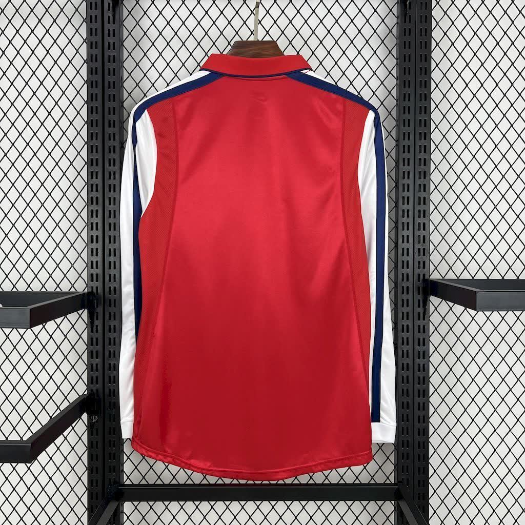 Football Shirt Arsenal Home 00-01 Long Sleeves Retro back