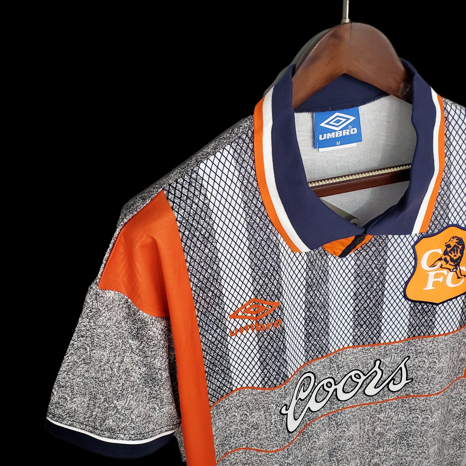 Football Shirt Chelsea FC Away 94-96 Retro front