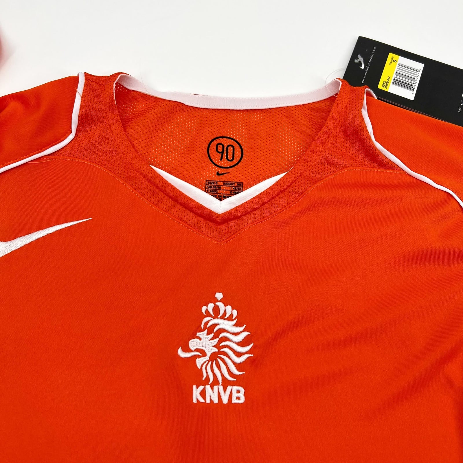 Football Shirt Netherlands Home 04-05 Retro back