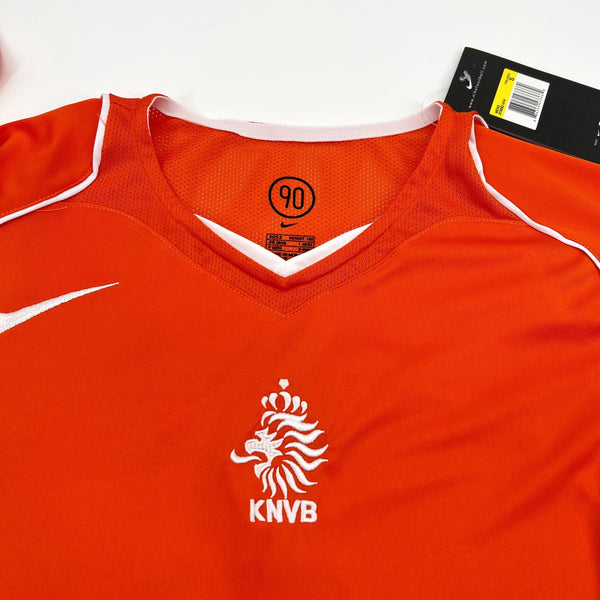 Football Shirt Netherlands Home 04-05 Retro back