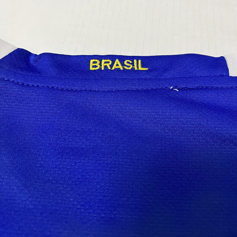 Football Shirt Brazil Away 06-07 Retro extra 1
