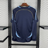 Football Shirt Argentina Away Long Sleeves 06-07 Retro back