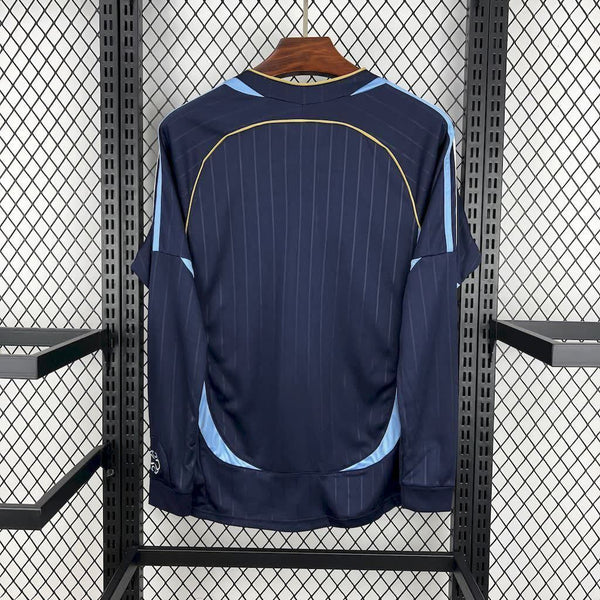 Football Shirt Argentina Away Long Sleeves 06-07 Retro back