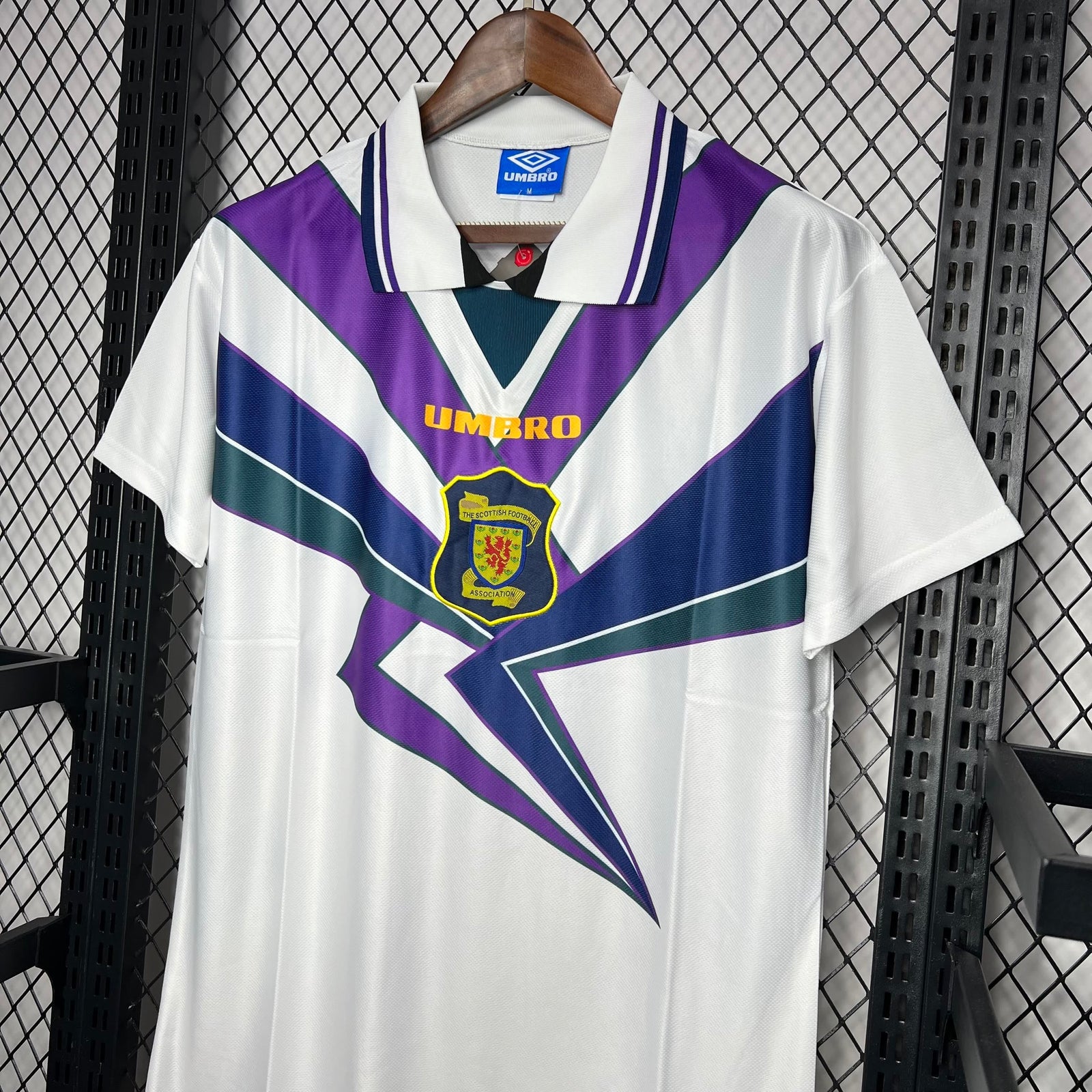 Football Shirt Scotland Away 94-96 Retro back