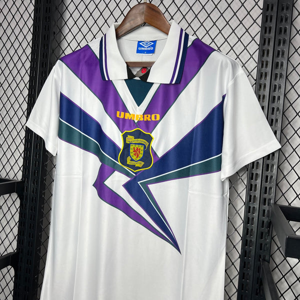Football Shirt Scotland Away 94-96 Retro back