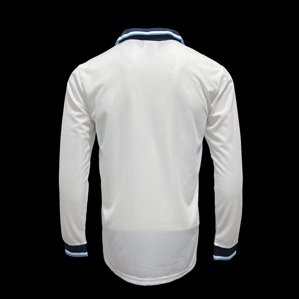 Football Shirt England Home 96-97 Long Sleeve Retro back