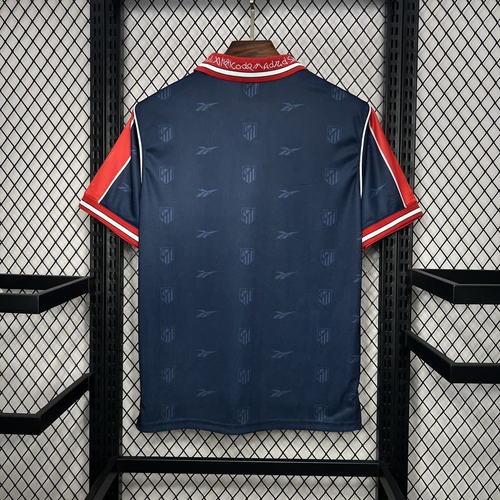 Football Shirt Atletico Madrid Away 98-99 Retro back