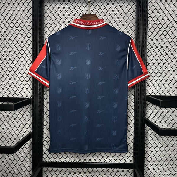 Football Shirt Atletico Madrid Away 98-99 Retro back