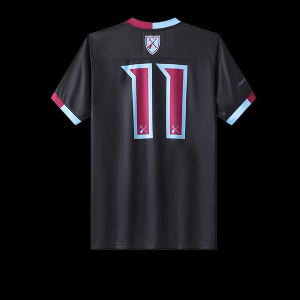 Football Shirt West Ham United Iron Maiden 25-26 Black back