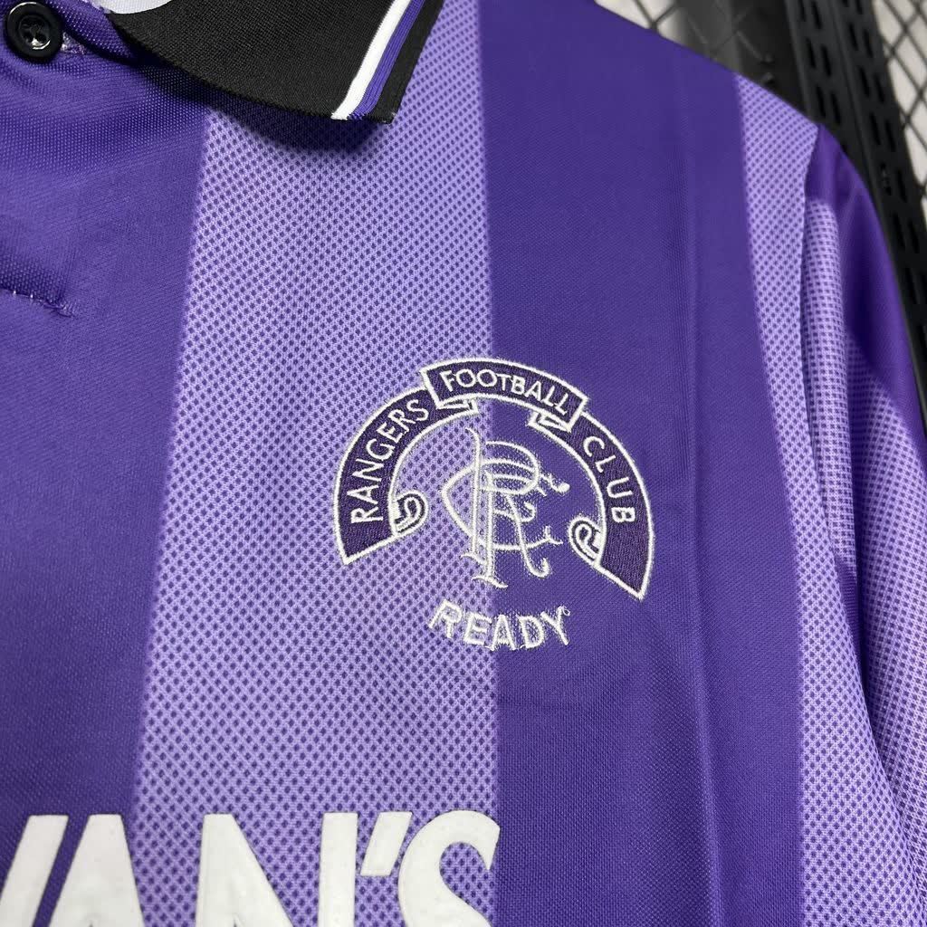 Football Shirt Rangers FC European 94-95 Third Retro extra 1