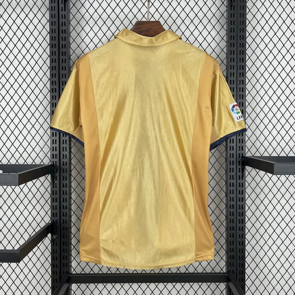 Football Shirt FC Barcelona Away 01-02 Retro back