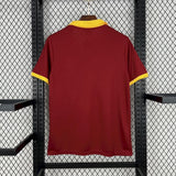 Football Shirt AS Roma Home 89-90 Retro back
