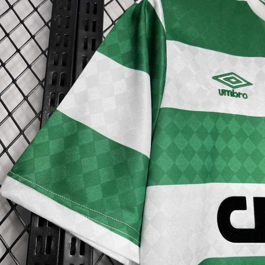 Football Shirt Celtic Home 89-91 Retro extra 1