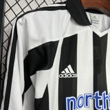 Football Shirt Newcastle United Home 03-05 Retro Long Sleeves back