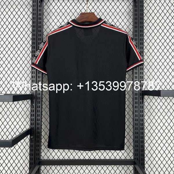 Football Shirt Manchester United Away 98-99 Retro back