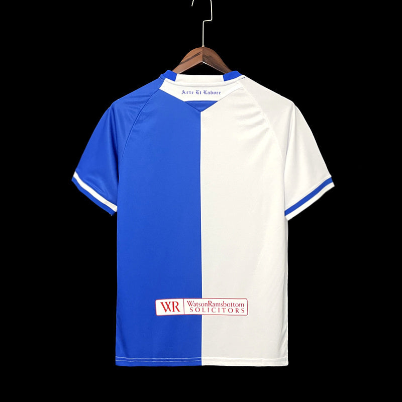 Football Shirt Blackburn Rovers Home 21-22 back