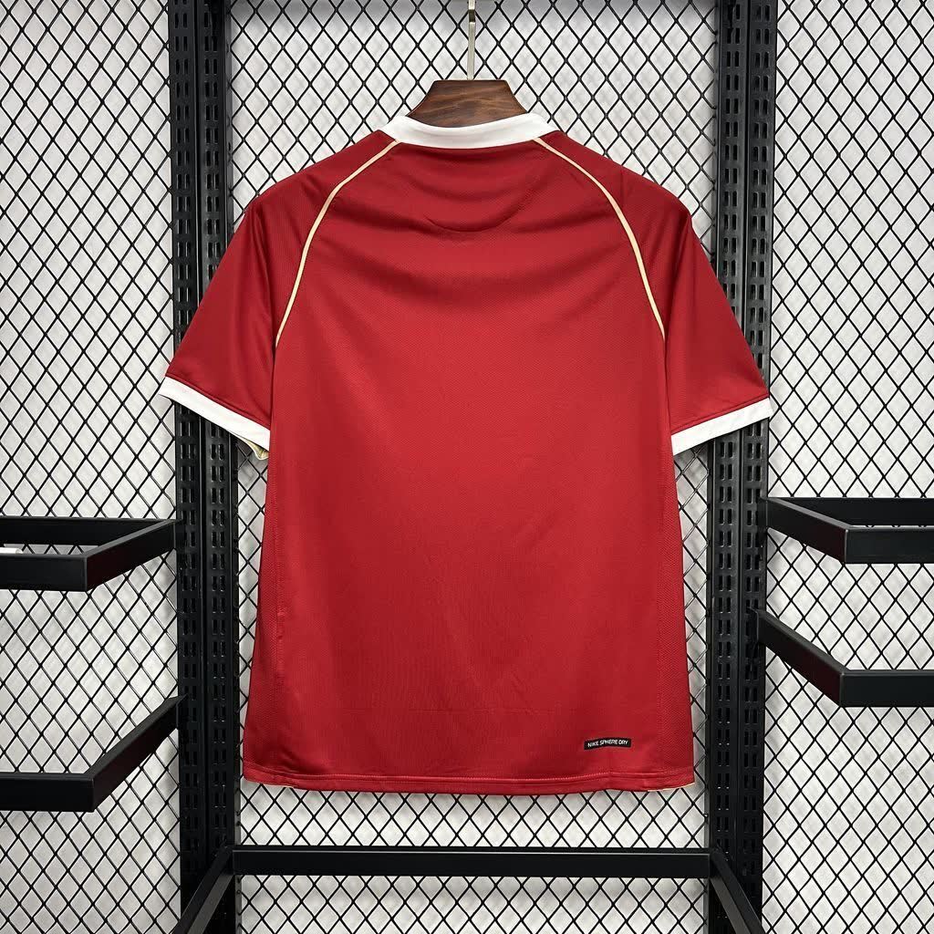 Football Shirt Manchester United Home 06-07 Retro back