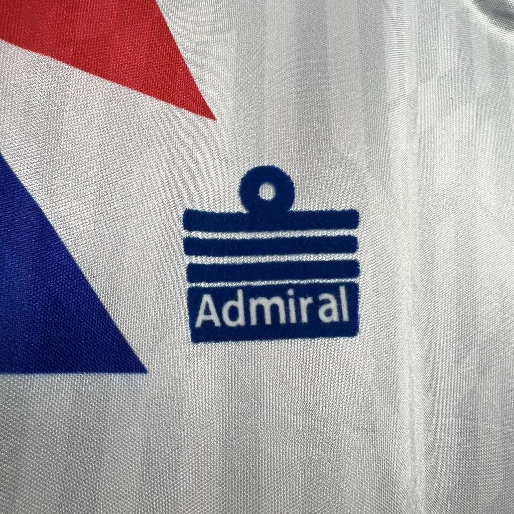 Football Shirt Rangers Away 90-92 Retro extra 1
