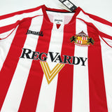 Football Shirt Sunderland Home 05-06 Retro back