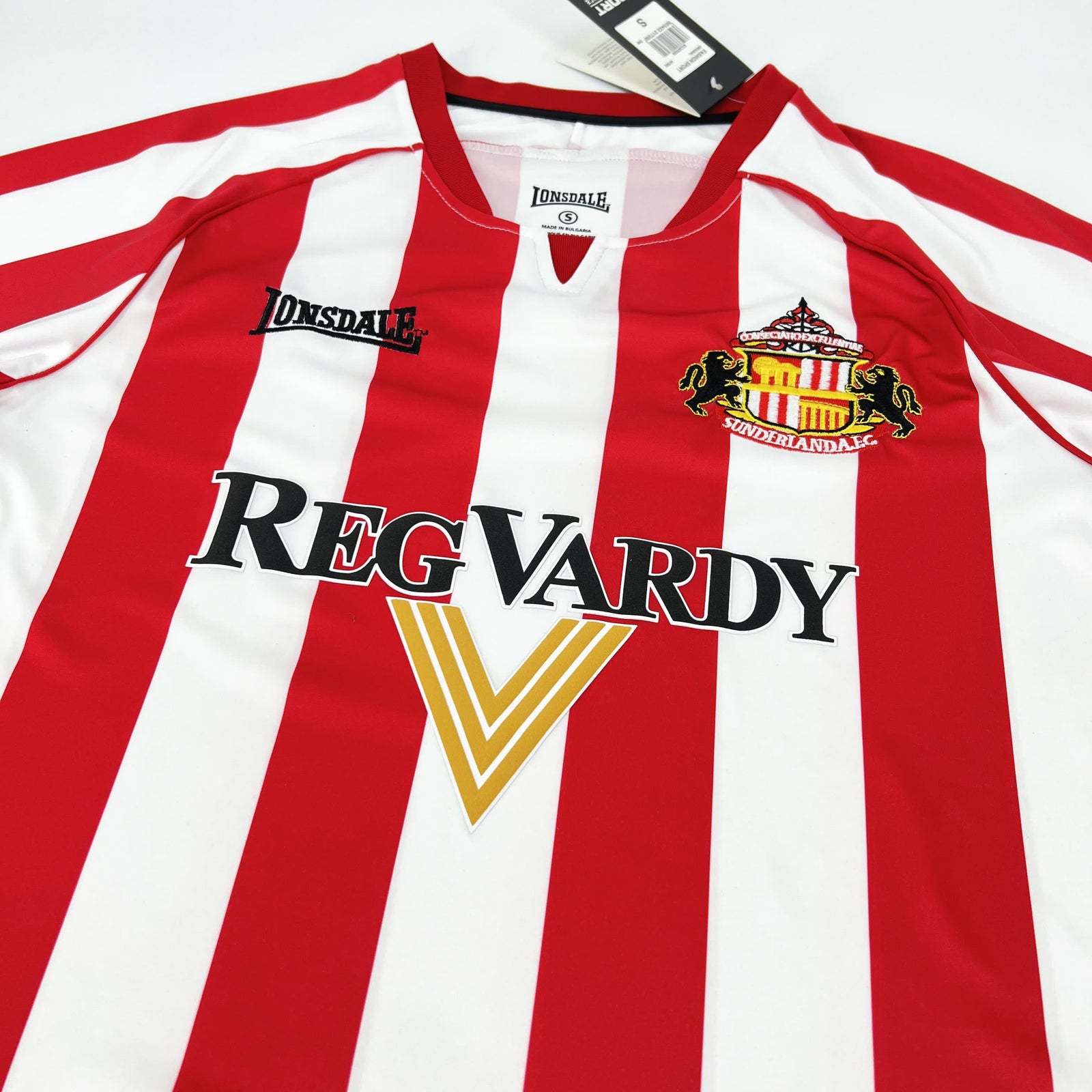 Football Shirt Sunderland Home 05-06 Retro back