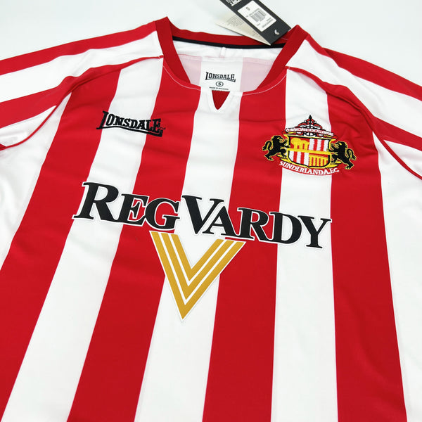 Football Shirt Sunderland Home 05-06 Retro back