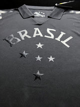 Football Shirt Brazil Black Retro 13-14 back
