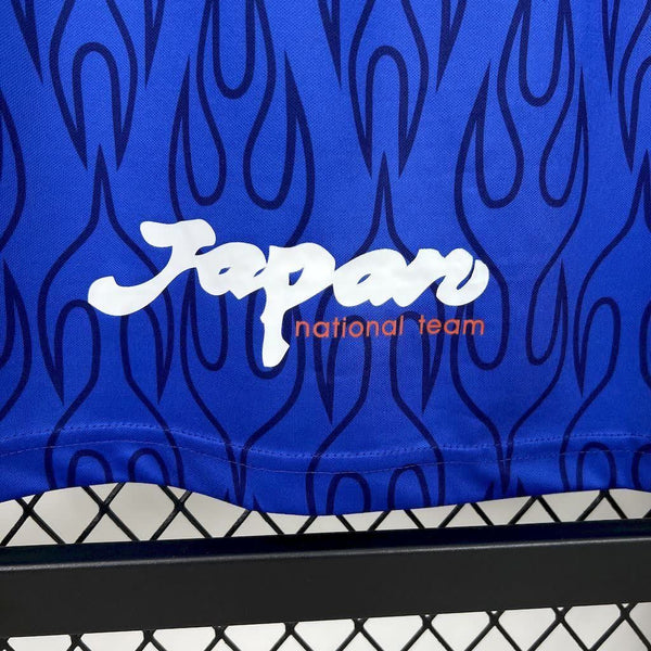 Football Shirt Japan Home 98-99 Long Sleeve back