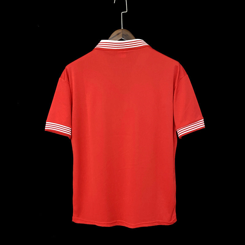 Football Shirt Manchester United Home 77-78 back